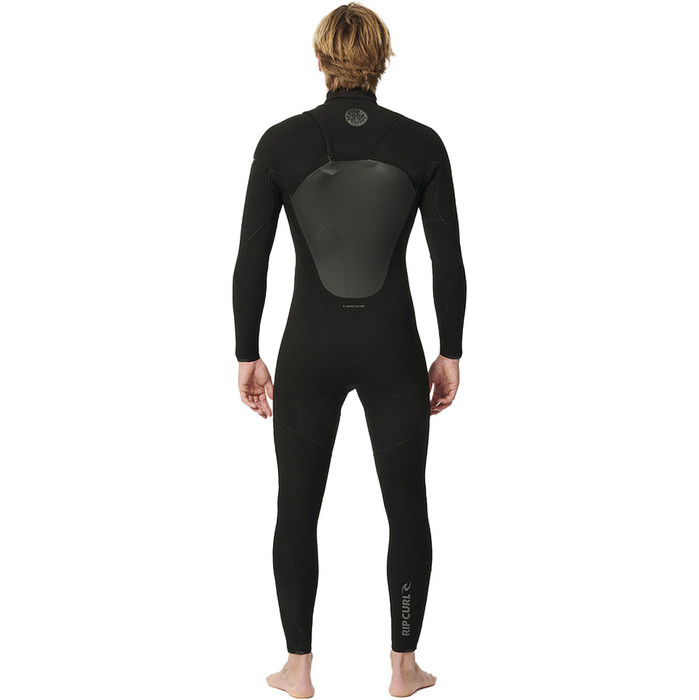 2024 Rip Curl Mens Flashbomb 3/2mm Chest Zip Wetsuit 14LMFS - Black